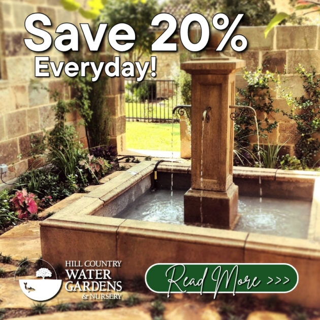 CDP 20% Off Speccial Order Fountains