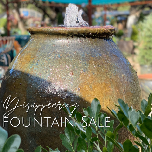 Disappearing fountain sale