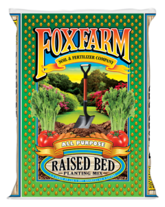 FoxFarm® Raised Bed Planting Mix for fruits, flowers, veggies and herbs.