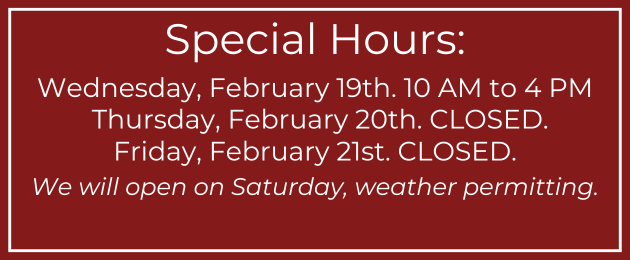 Special Hours