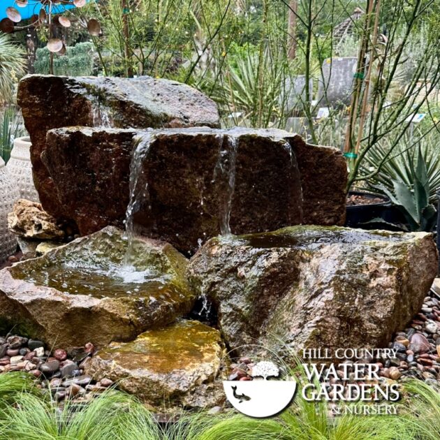 disappearing water features