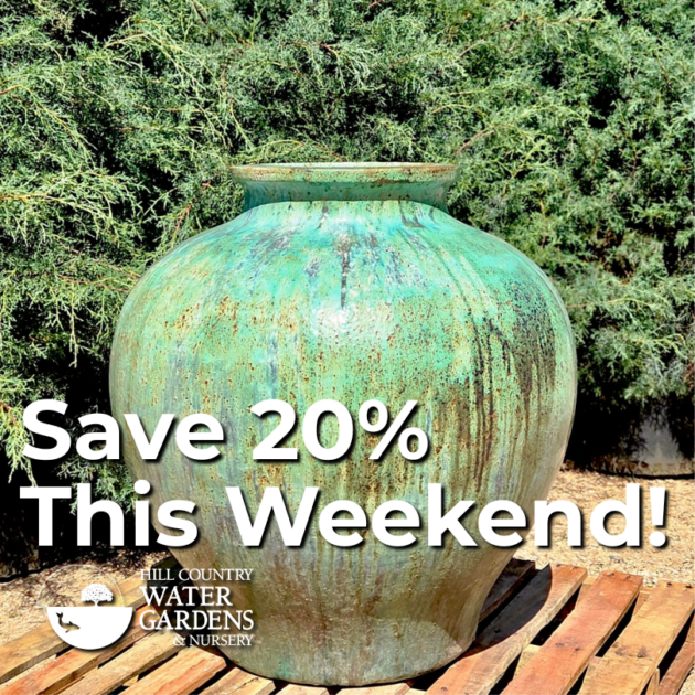 garden outdoor pottery sale Austin, TX